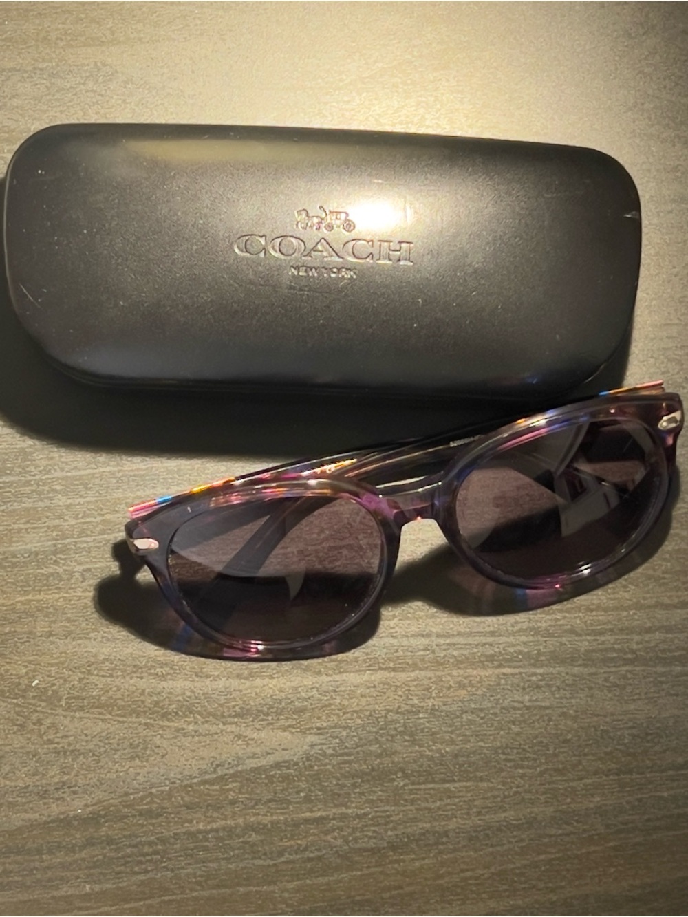 Vintage Coach Sunglasses with case